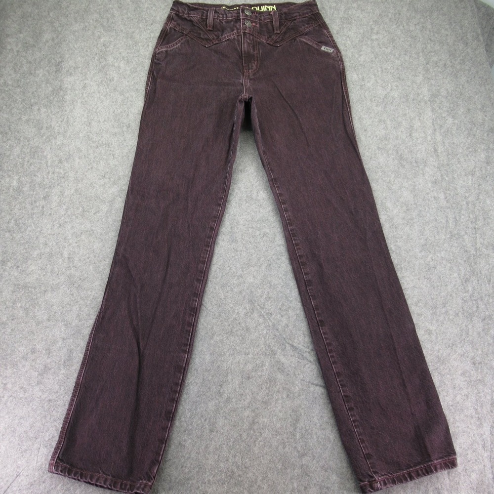 Cruel Denim Quinn Women's Purple 28 Cotton‎ Straight Leg Jeans